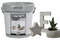 Hormigón Creativo para moldear - Cubo de 1,5 kg de hormigón - Betón creativo - Modelaje y moldeo - 10doigts.fr