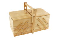 caja de costura de madera - Accesorios de costura - 10doigts.fr