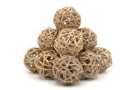 Rattan Balls - 10 Pieces - 1 - Wickerwork - 10doigts.com - Wickerwork - 10doigts.fr