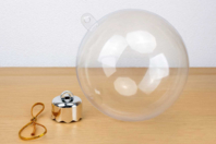 Plastic Balls 12 cm - 10 Pieces - 1 - DIY Christmas Ornaments - 10doigts.com - DIY Christmas Ornaments - 10doigts.fr