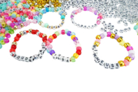 Maxi pack friendship bracelets - 4100 beads - 1 - Message Jewelry - 10doigts.com - Message Jewelry - 10doigts.fr
