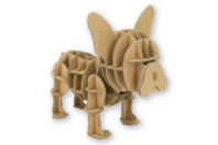 Cardboard Bulldog to Assemble - 1 - Cardboard Models - 10doigts.com - Cardboard Models - 10doigts.fr