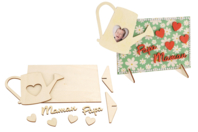 Wooden Watering Can Photo Frame: Mom and Dad - 1 - Decorative Photo Frames - 10doigts.com - Decorative Photo Frames - 10doigts.fr