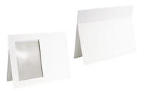 White Cardboard Photo Frame for Display - 1 - Cardboard Frames - 10doigts.com - Cardboard Frames - 10doigts.fr