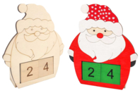 Wooden Christmas Advent Calendar - 1 - Advent Calendars - 10doigts.com - Advent Calendars - 10doigts.fr