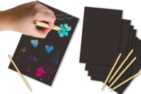 Multicolored Scratch Cards - 5 Cards - 1 - Scratch and Punch Cards - 10doigts.com - Scratch and Punch Cards - 10doigts.fr
