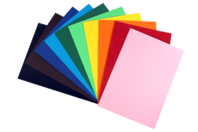 Medium Paper, A4 Size - 10 Assorted Colors - 1 - Colored Papers - 10doigts.com - Colored Papers - 10doigts.fr