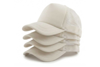 gorras blancas por lote de 4 - Textiles diversos - 10doigts.fr
