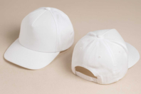 Customizable White Cap - 1 - Cotton, Linen - Textiles - 10doigts.com - Cotton, Linen - Textiles - 10doigts.fr