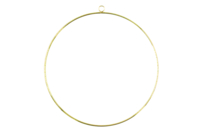 Golden Metal Circle Ø 25 cm - 1 - Macrame Supports - 10doigts.com - Macrame Supports - 10doigts.fr