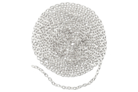 Silver Metal Chain - 1 - Jewelry Chains - 10doigts.com - Jewelry Chains - 10doigts.fr