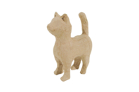 Gato de papel maché - Animales de cartón - 10doigts.fr