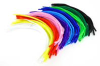 Limpiapipas de colores 30 cm - Ø 6 mm - Set de 100 - Limpiapipas - 10doigts.fr