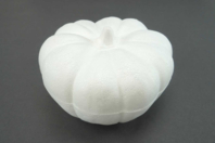 12.5 cm Styrofoam Pumpkin - 1 - Halloween Decoration Stands - 10doigts.com - Halloween Decoration Stands - 10doigts.fr
