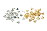 Clavos con punta en forma de corazón - 25 unidads - Clavos y remaches - 10doigts.fr