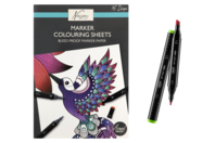 Notebook of 16 Coloring Pages - Animals - 1 - Coloring Shapes and Drawings - 10doigts.com - Coloring Shapes and Drawings - 10doigts.fr