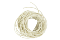 cordón de algodón encerado blanco - Madeja de algodón, ovillo - 10doigts.fr