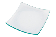 Curved Square Glass Bowls - 12 Pieces - 1 - Glass Supports - 10doigts.com - Glass Supports - 10doigts.fr