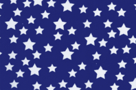 Cupón de tela de algodón impresa (43 x 53 cm) Estrellas sobre fondo azul - Telas en ofertas - 10doigts.fr