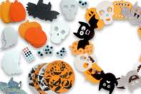 corona de Halloween - Elementos decorativos adhesivos - 10doigts.fr