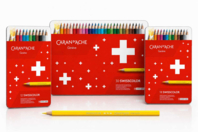 Swisscolor Colored Pencils Caran d'Ache - Fusains, sanguines & craies - 10doigts.fr