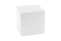 8 cm Styrofoam Cube - 1 - Decorative Shapes - Styrofoam - 10doigts.com - Decorative Shapes - Styrofoam - 10doigts.fr