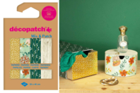Decopatch Mix - 4 hojas "Foil" - Papel DECOPATCH - 10doigts.fr