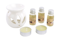 Ceramic Scent Diffuser Set - 1 - Decorative Ceramic Supports - 10doigts.com - Decorative Ceramic Supports - 10doigts.fr