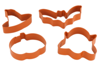 Metal Cookie Cutters "Halloween" - 4 Pieces - 1 - Creative Cookie Cutters for Kids - 10doigts.com - Creative Cookie Cutters for Kids - 10doigts.fr