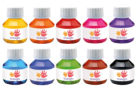 Tintas para dibujar, 60 ml - 10 colores - Tintes líquidos - 10doigts.fr