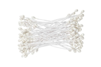 White Flower Stamens - 100 Pieces - 1 - Crepe paper flowers - 10doigts.com - Crepe paper flowers - 10doigts.fr