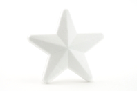 13.5 cm Styrofoam Star - 1 - Decorative Shapes - Styrofoam - 10doigts.com - Decorative Shapes - Styrofoam - 10doigts.fr