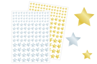 estrellas metalizadas - Gomets y pegatinas Navidad - 10doigts.fr