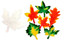Paper Tree Leaves - 80 Sheets - 1 - Blotting Paper - 10doigts.com - Blotting Paper - 10doigts.fr