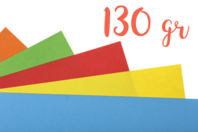Light Paper (130 g) 50 x 70 cm - in Color - 1 - Large Format Papers - 10doigts.com - Large Format Papers - 10doigts.fr