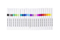 Wide Acrylic Markers - 24 Colors - 1 - Paint Markers - 10doigts.com - Paint Markers - 10doigts.fr