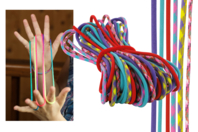 String Game - 6 Colorful Strings "FUNNY" - 1 - Playground Games: Activity Ideas for the Schoolyard - 10doigts.com - Playground Games: Activity Ideas for the Schoolyard - 10doigts.fr
