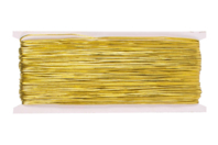 Gold Elastic Thread - 50 m - 1 - Elastic Thread - 10doigts.com - Elastic Thread - 10doigts.fr
