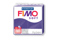 Fimo Soft 57gr - ciruela - N° 63 - Pasta Fimo Soft - 10doigts.fr