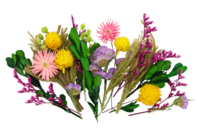Dried Flowers and Leaves - 48 Pieces - 1 - Decorative Flowers and Leaves - 10doigts.com - Decorative Flowers and Leaves - 10doigts.fr