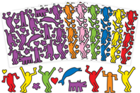 Colorful Strong Cardboard "La bamboche" Patterns - 250 Shapes - 1 - Paper Accessories - 10doigts.com - Paper Accessories - 10doigts.fr