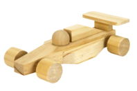 Formula 1 madera 16,5 x 8,5 x 4,5 cm - Juegos y Juguetes de Madera - 10doigts.fr