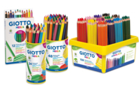 GIOTTO Mega Colored Pencils - Extra Large Size - 1 - Colored Pencils - 10doigts.com - Colored Pencils - 10doigts.fr