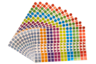 Maxi Pack of Holographic Stickers - 1760 pcs - 1 - Assorted Shapes Stickers - 10doigts.com - Assorted Shapes Stickers - 10doigts.fr
