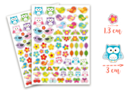 Nature Stickers - 152 pcs - 1 - Animal Stickers - 10doigts.com - Animal Stickers - 10doigts.fr