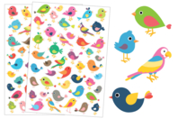 gomets pájaros - Gomets animales - 10doigts.fr