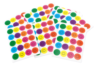 Smiley Stickers - 200 pcs - 1 - Eye and Face Stickers - 10doigts.com - Eye and Face Stickers - 10doigts.fr