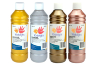10doigts Metallic Gouache, 500 ml - 1 - Gouache Paint 10doigts - 10doigts.com - Gouache paint 10doigts: professional quality for children - 10doigts.fr