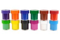 Classic Gouache 20 ml - 12 Colors - 1 - Liquid Gouache Paint - 10doigts.com - Liquid gouache paint: bright colors that wash away with water - 10doigts.fr