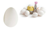 grandes huevos de plástico - Plástico Opaco - 10doigts.fr